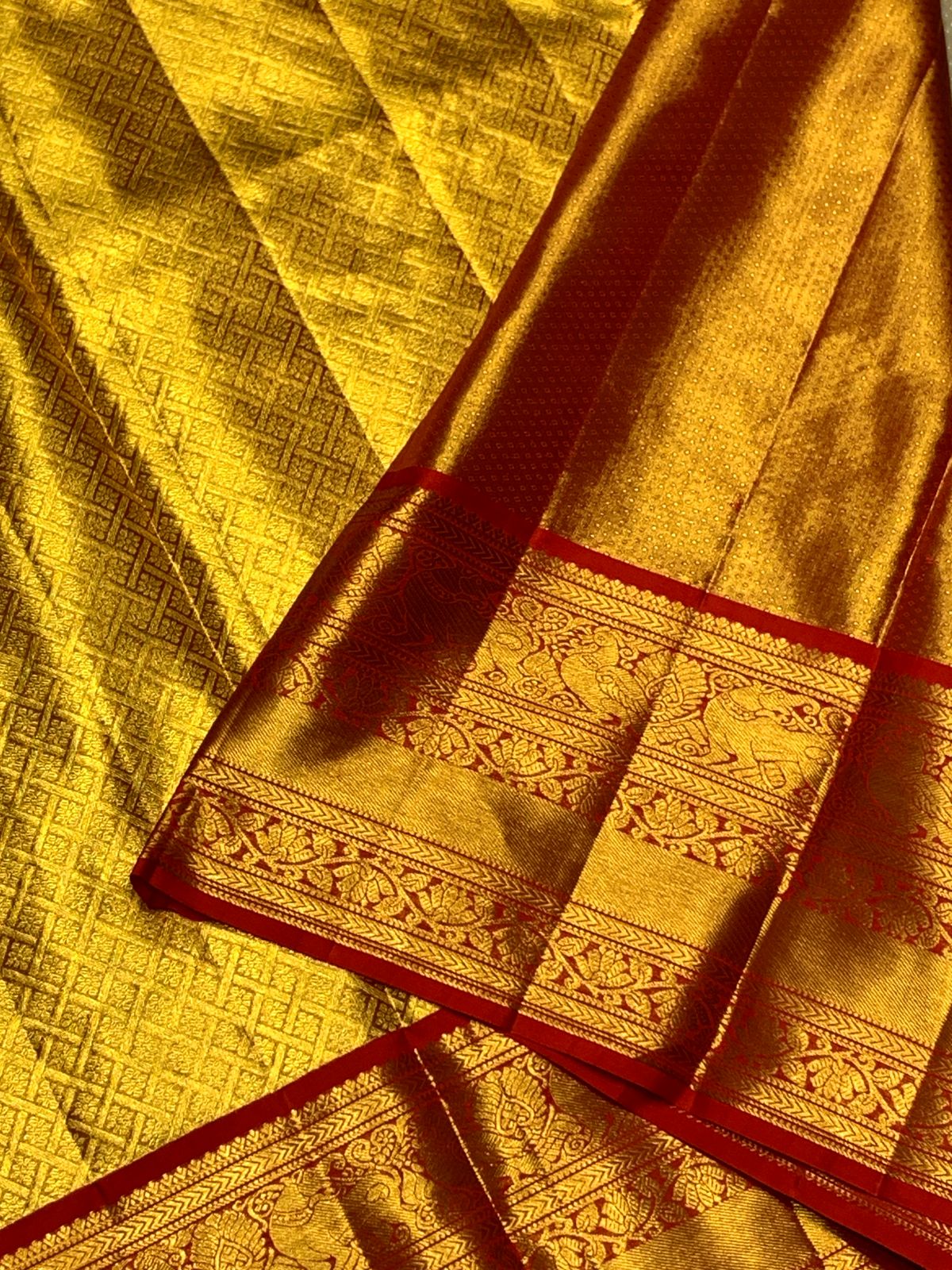 Pure Kanchipattu Tissue Silk Saree – 2G Zari