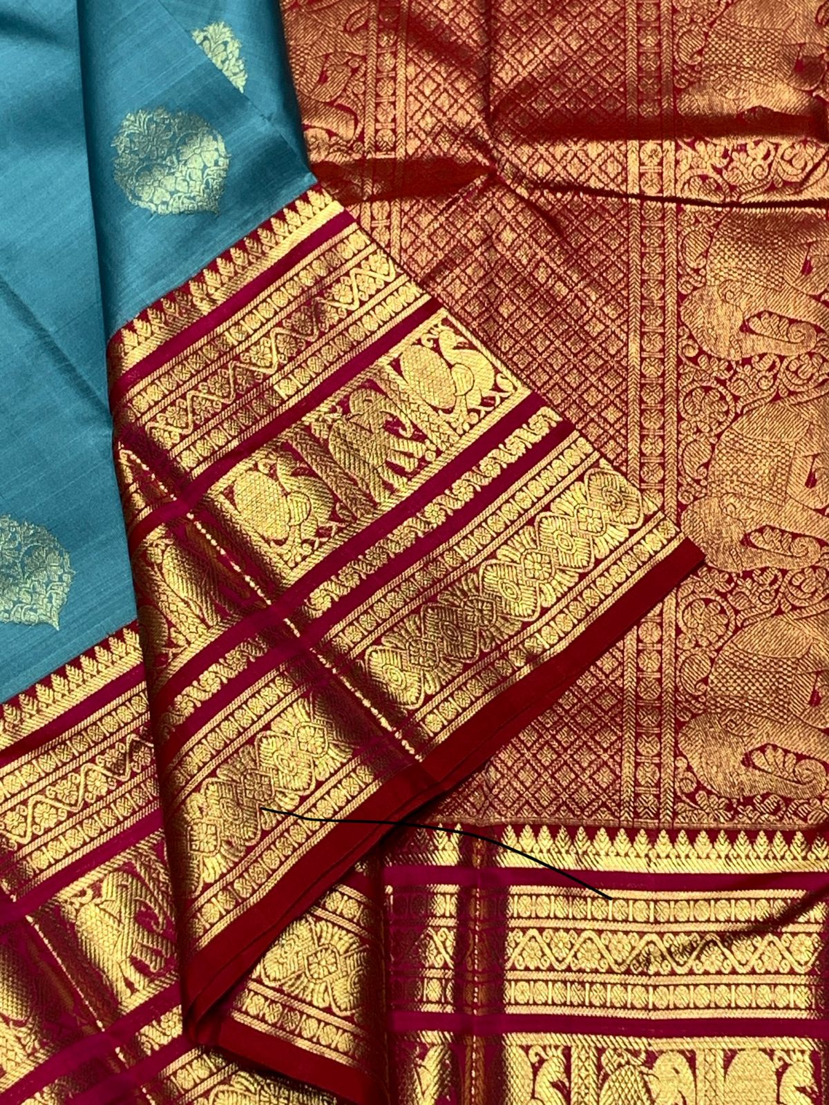 Pure Silk Handloom Saree 34